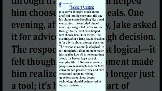 The Smart Assistant || Read English Stories || Improve Your English ✅️ #englishstories #shorts