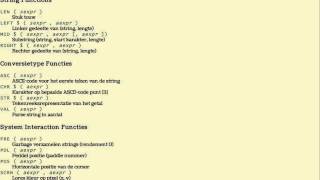 Standaard Applesoft basic
