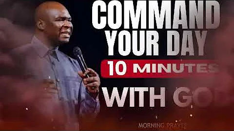 🌅 COMMAND THE NEW DAY FOR SUPERNATURAL BREAKTHROUGHS | APOSTLE JOSHUA SELMAN 2025 🌅