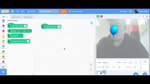 Video Sensing In Scratch