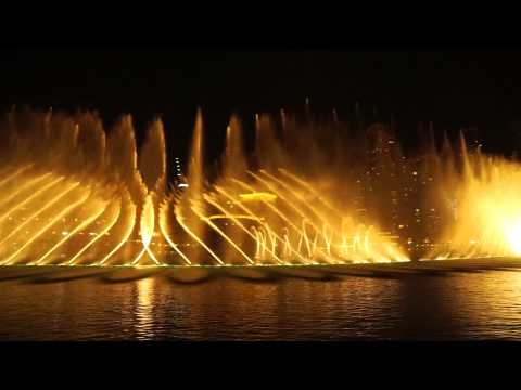 Dubai Fountain#Arabic song