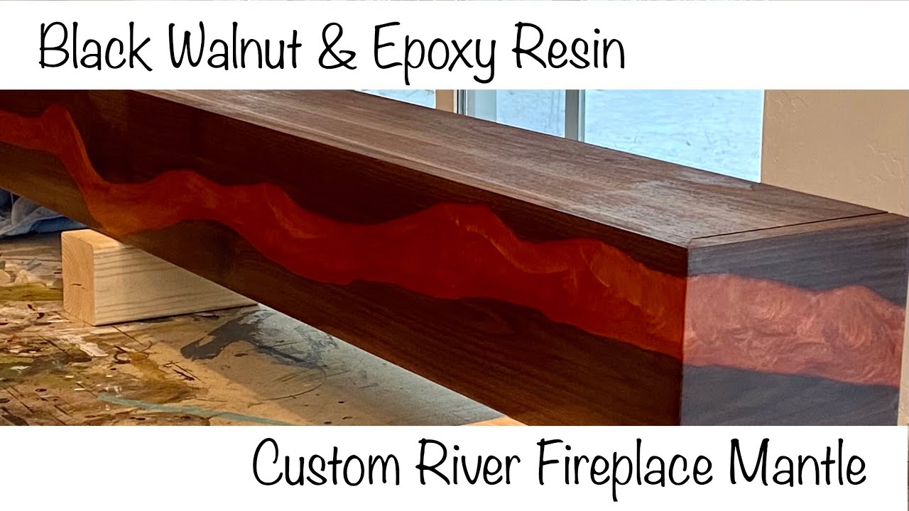 How To Make A Fireplace Mantel Using Epoxy Resin