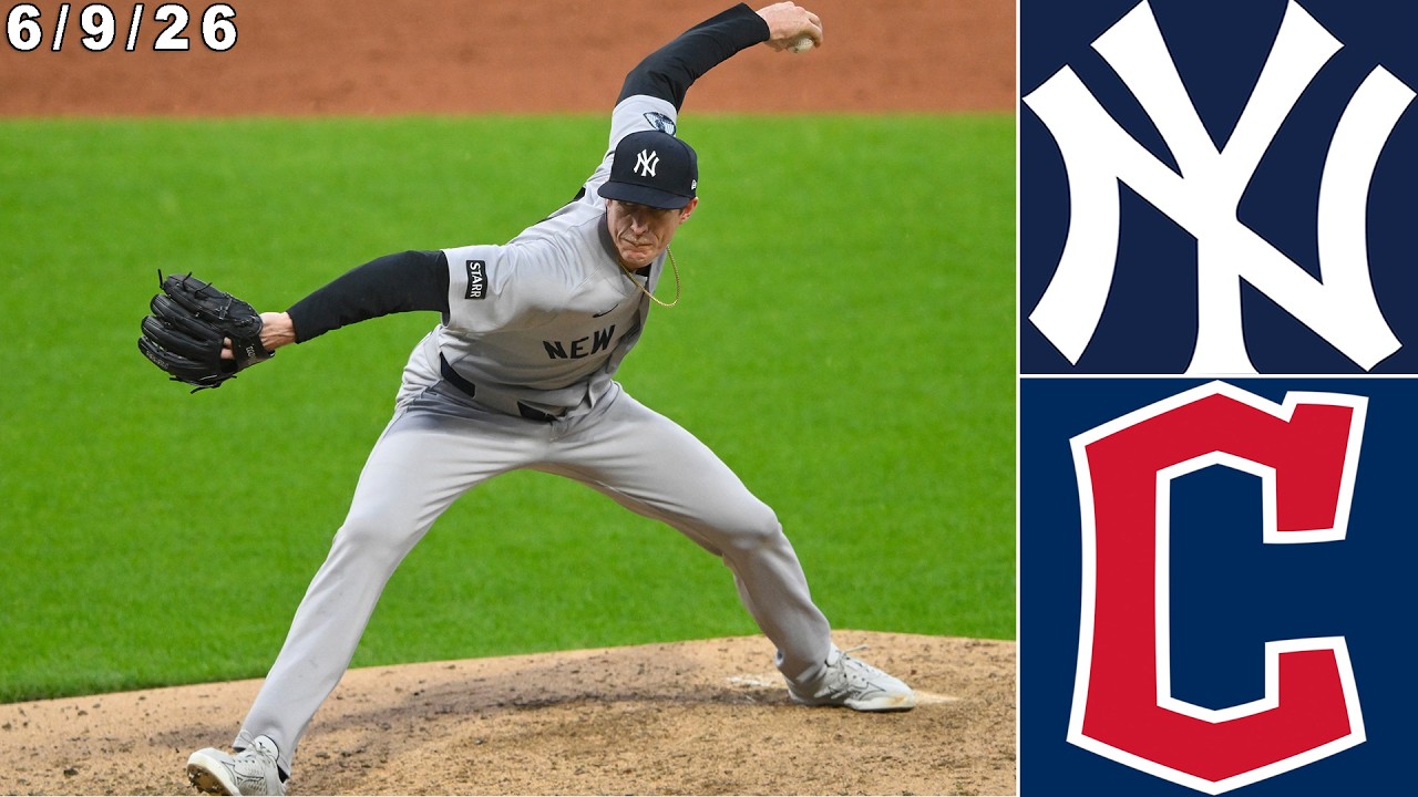 New York Yankees Highlights: vs Cleveland Guardians | 6/9/26 - YouTube