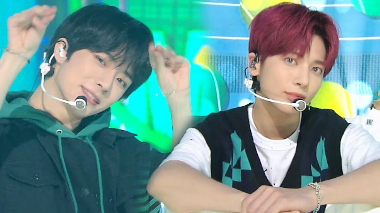 TOMORROW X TOGETHER - Drama + Can't You See Me? (세계가 불타버린 밤, 우린..) [SBS Inkigayo Ep 1049]