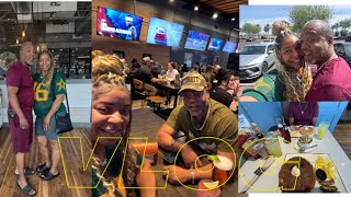 VLOG | Trying New Breakfast restaurant with Husband | Date night + Shopping at Marshall’s 