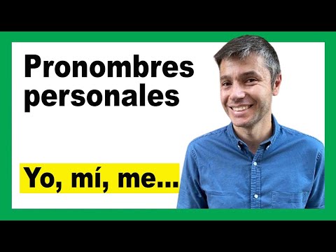 PRONOMBRES PERSONALES: guía completa con ejemplos