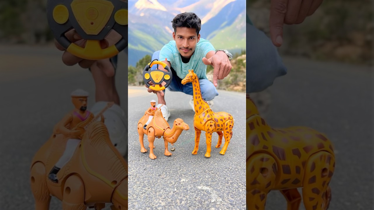 Rc Remote Control Giraffe and Camel 2 Ta Unboxing 😱