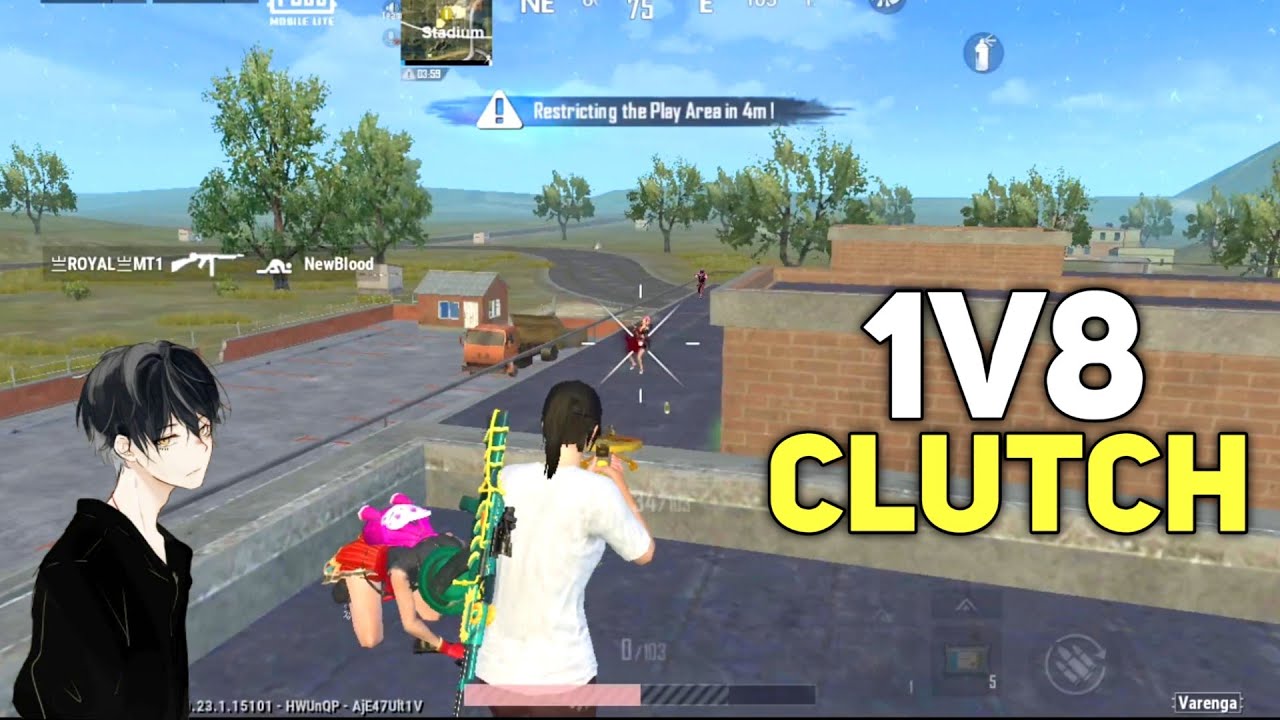 1V8 CLUTCH 🔥 IN ICELAND SOLO VS SQUAD INTENSE GAMEPLAY | PUBG MOBILE LITE