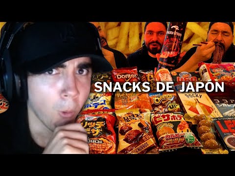 ROIER REACCIONA A LA CAPITAL: Probando Snacks de Japón