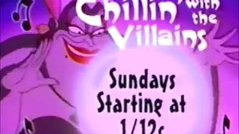 Chillin' with the Villains Commercial Promo