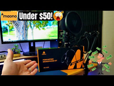 Maono Podcasting Kit Review 2021| Less Than $50! Super Budget Mic Kit!