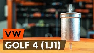 Cum schimbare Filtru aer habitaclu VW GOLF IV (1J1) - video online gratuit