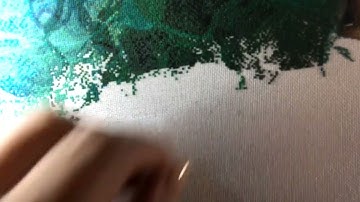 Cross-Stitch Tutorial on One Strand Start