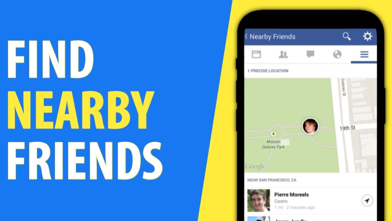How To Find Nearby Friends On Facebook (2022) YouTube