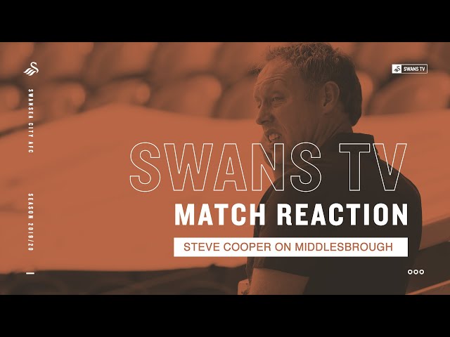 Steve Cooper on Middlesbrough | Reaction