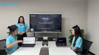 Wireless presentation solution for conference education school projection system