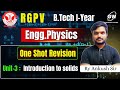 RGPV Physics I Unit-3 One Shot by Ankush Sir 📘
