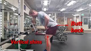 DEADLIFT- Practice HIP HINGE position