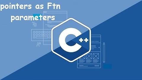 27. Pointers as function parameters | in C++ | in Urdu