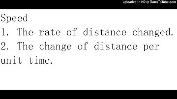 Speed definition for SPM students (Auditory memory)