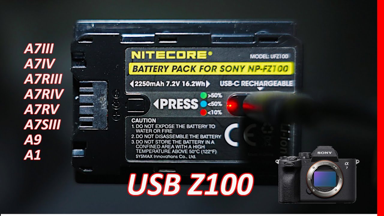 Why you Need this battery for your Sony | Nitecore UFZ100 - YouTube