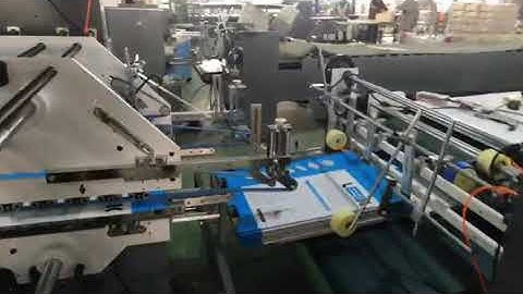 1600 PC Crash Lock Bottom and 4/ 6 corners Corrugated box Folder Gluer Rolam