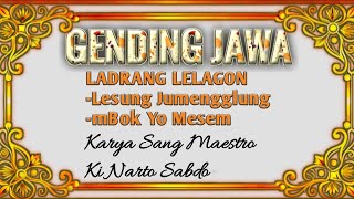 LADRANG LELAGON LESUNG JUMENGGLUNG Lajeng MBOK YO MESEM