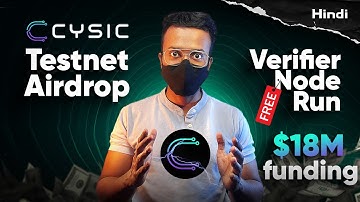 Cysic Testnet airdrop | Cysic Verifier Node Run | Confirmed airdrop | FREE TO JOIN | WEB3 BROTHERS