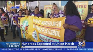 Union, Rideshare Workers To March On LAX Today