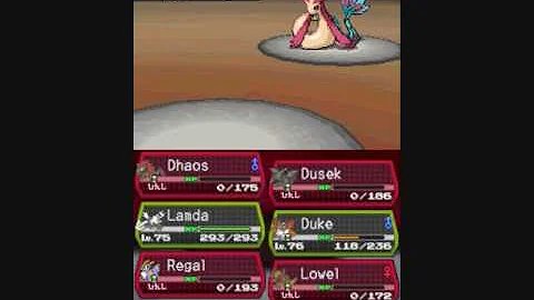 Pokemon White- Cynthia Battle