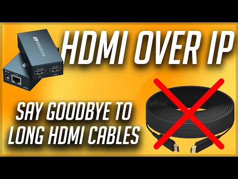 Už nikdy viac nekupujte super dlhý kábel HDMI – PWAY HDMI Extender cez IP