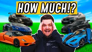 My $10,000,000 Car Collection Tour!!