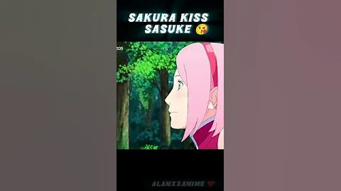 Sakura wants to kiss Sasuke in front of Sarada 😘💋 #naruto #sakura #sasuke #anime #foryou #shorts