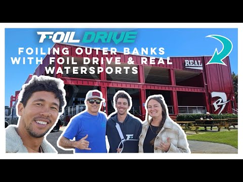 Foiling Outer Banks with Foil Drive & REAL Watersports | USA Part 3