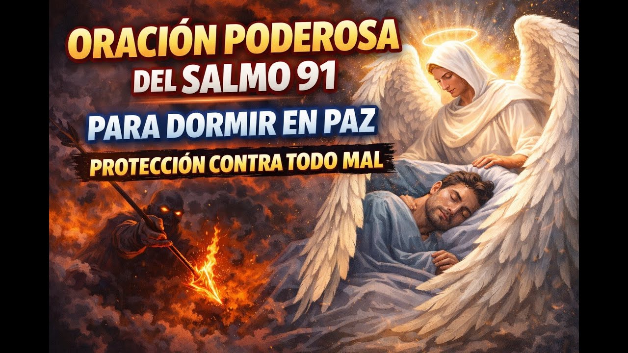 ORACIÓN PODEROSA DEL SALMO 91 PARA DORMIR EN PAZ – PROTECCIÓN CONTRA ...