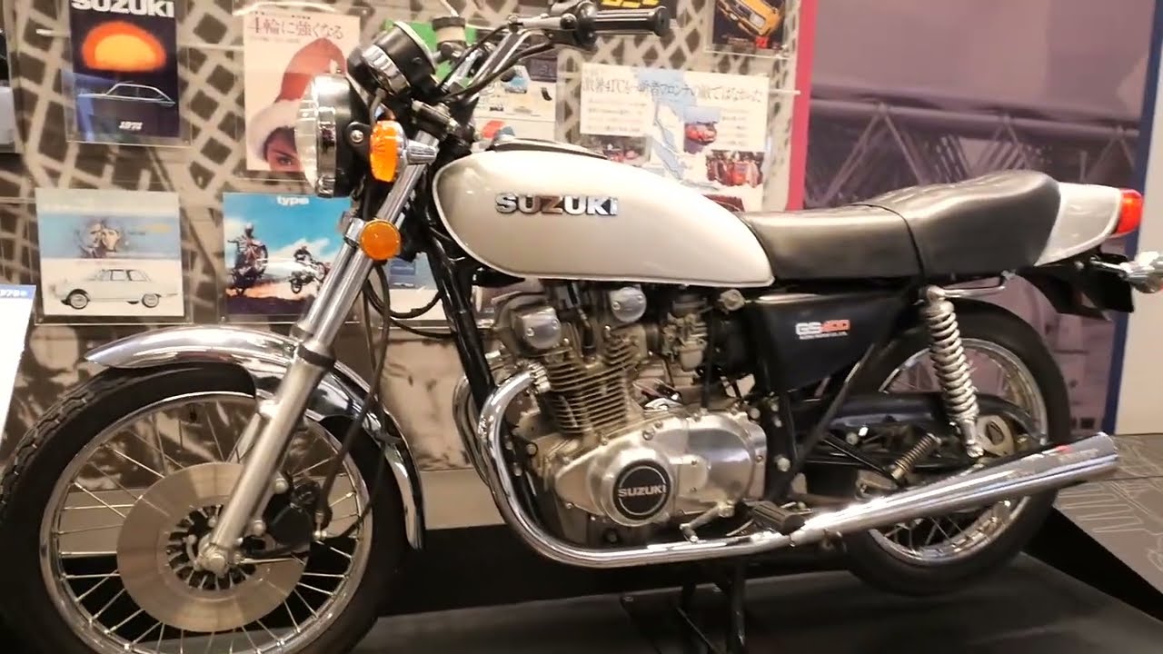 スズキ GS400 初期型スポーク車 - YouTube