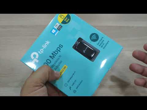 USB 2.0 Wi-Fi адаптер TP-Link TL-WN823N Wi-Fi 802.11g/n 300Mb, видео 2