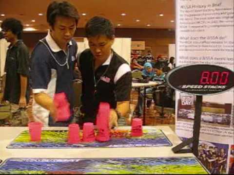 Alan Lim & Siew Hann Wen Sport Stacking Doubles Ma...