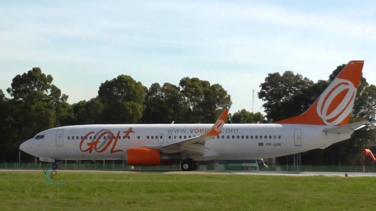 Gol Boeing 737-800 Despegue De Aeroparque