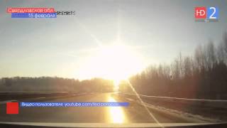 Челябинск  Метеорит 2013.Meteorite blast wave Russia.mp4