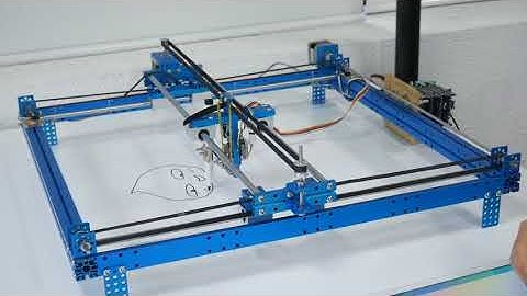 Arduino - Drawing Via Web using XY plotter