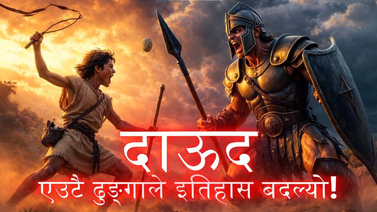 एउटा ढुङ्गाले कसरी इतिहास बदल्यो? | दाऊद र गोल्यतको पूर्ण कथा | David vs Goliath Nepali