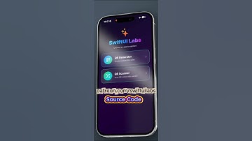 SwiftUI QR Studio 🎥🔲✨ #swiftui #programming
