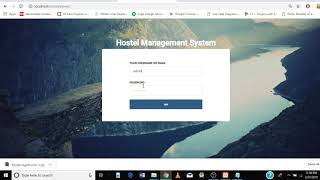 Hostel Management System using PHP screenshot 3