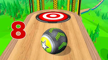 Going Balls, SpeedRun, Going Balls Portal Run Gameplay Level 8