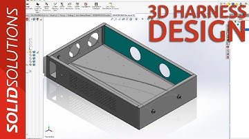 SOLIDWORKS Electrical Schematic and 3D Harness Design