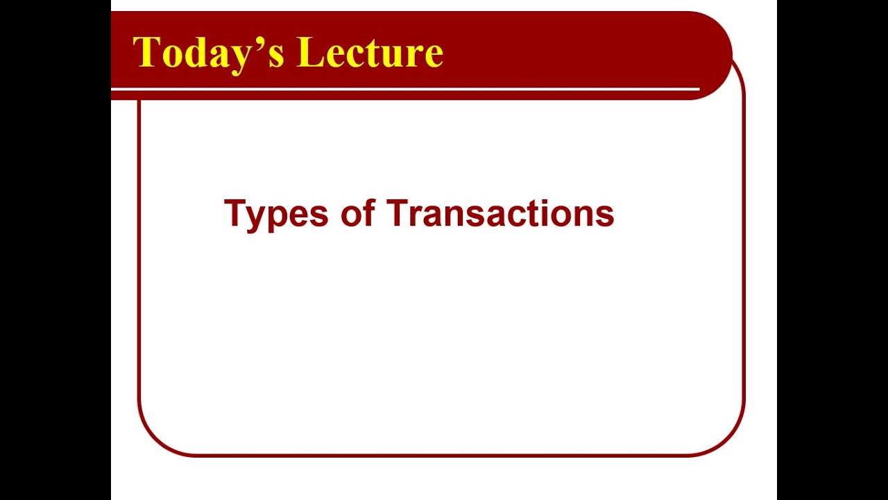 Types Of Transaction Urdu And Hindi YouTube Types Of Transaction Urdu And Hindi YouTube