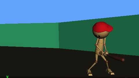 Animation Mentor Class 3 Week 6 - Playing Baseball (Anim Jam)