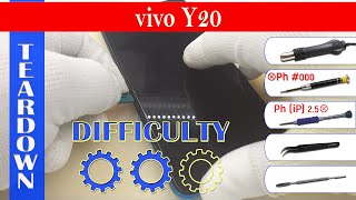 Vivo Y20 📱 Teardown Take Apart Tutorial