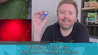 BEST COMPACT FLASHLIGHT - WUBEN X3 EDC Mini Keychain Flashlight Review by PureReviews 81 views 2 weeks ago 7 minutes, 45 seconds
